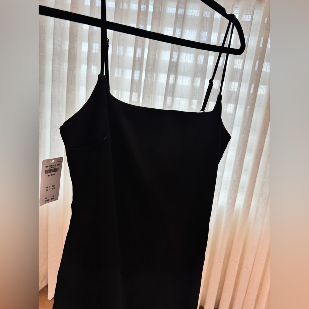 Abercrombie and Fitch Black Midi dress